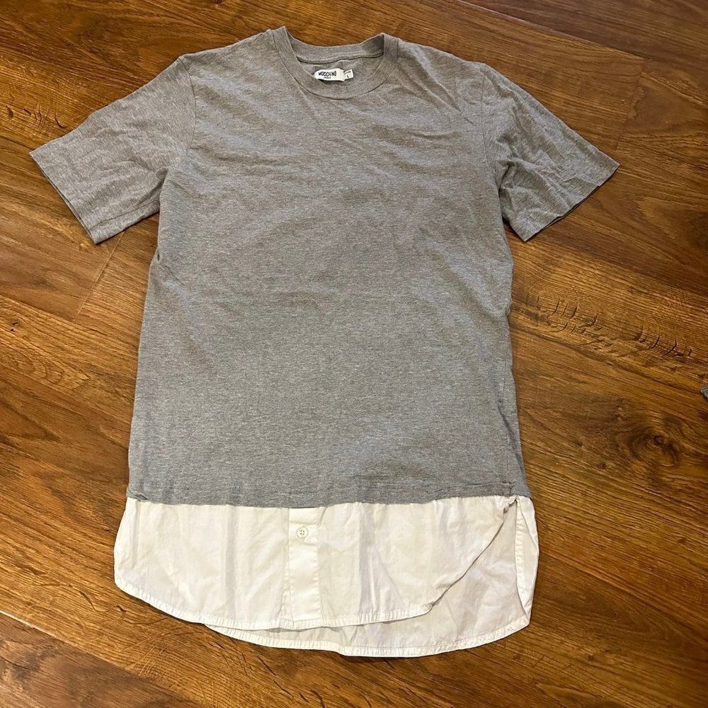 moschino jeans short sleeve shirt